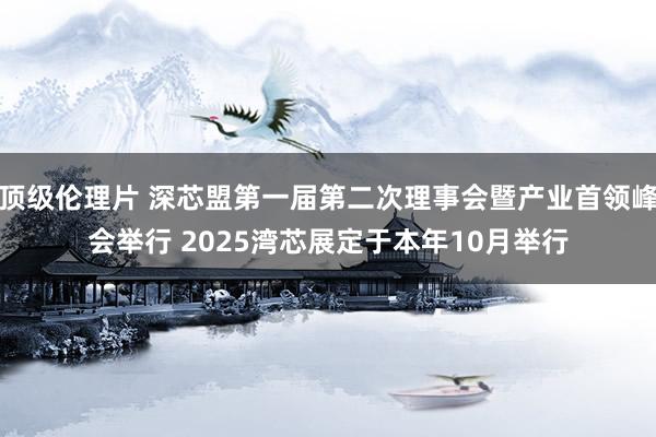 顶级伦理片 深芯盟第一届第二次理事会暨产业首领峰会举行 2025湾芯展定于本年10月举行